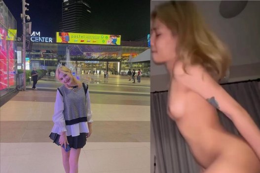 Gái xinh tóc vàng đụ nhau mặt nhăn dữ dội